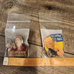 Star trek deep space 9 ds9 Kira ishka moogie pins resistance liberation pins